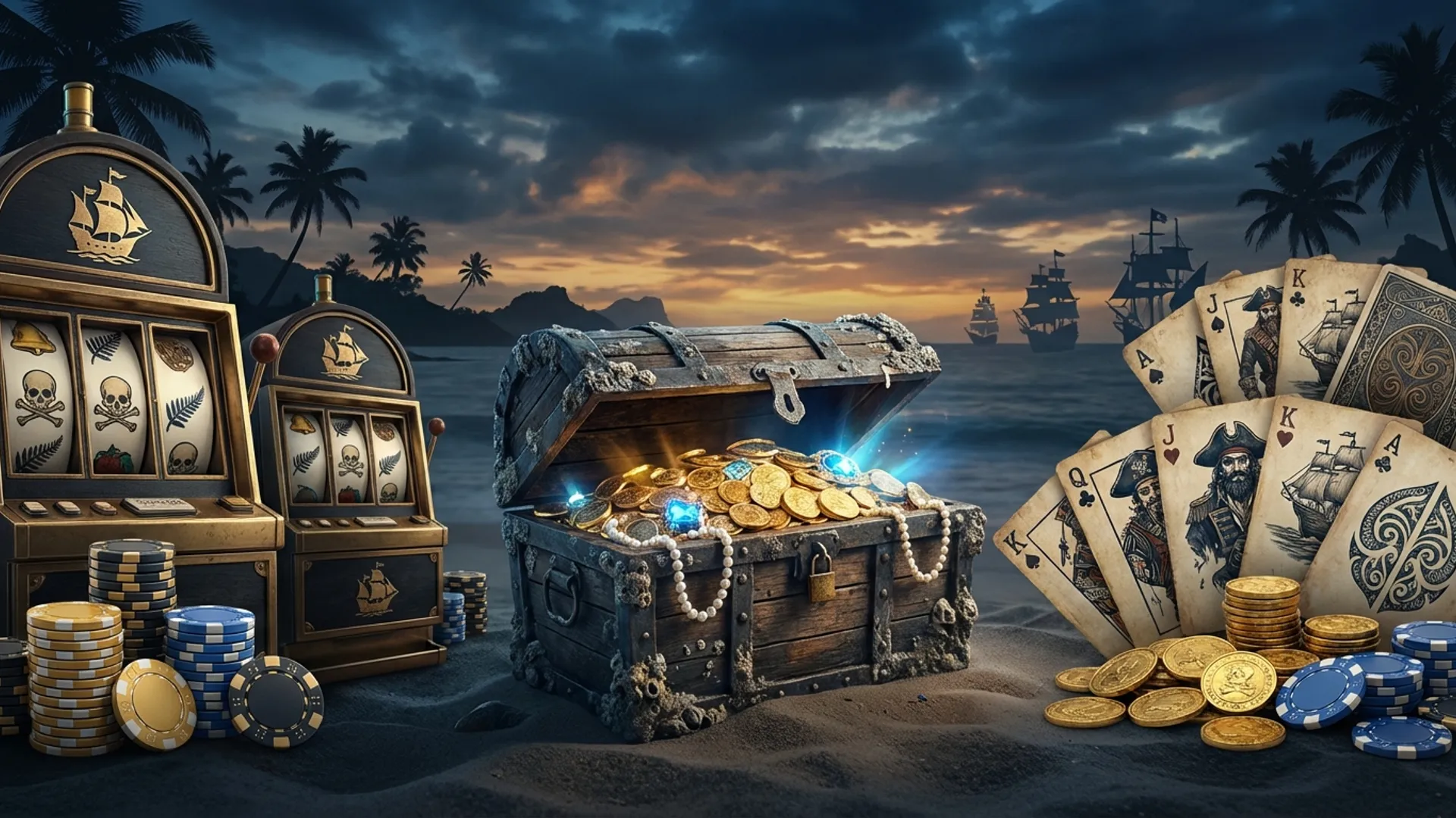 Kiwis Treasure Casino — New Zealand online casino homepage